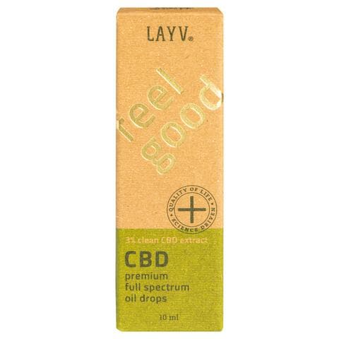 Layv Clean + 300 mg Full Spectrum CBD Olie