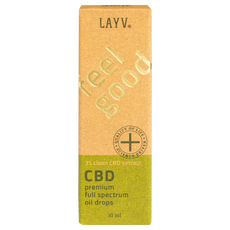 Layv Clean + 300 mg Full Spectrum CBD Olie