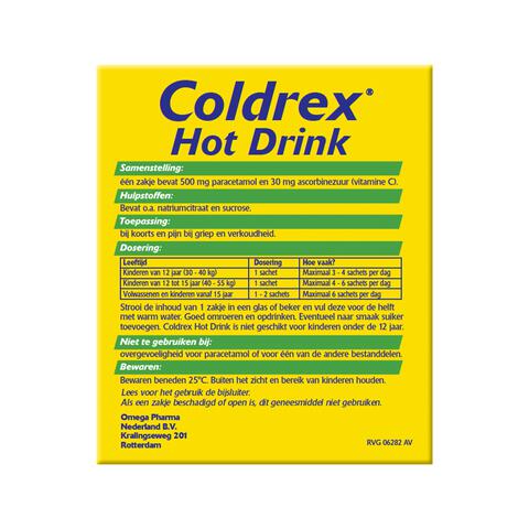 Coldrex Hot Drink 15 Stuks