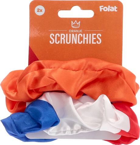 RWB/Oranje Scrunchies