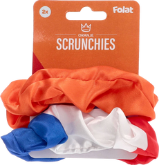 RWB/Oranje Scrunchies