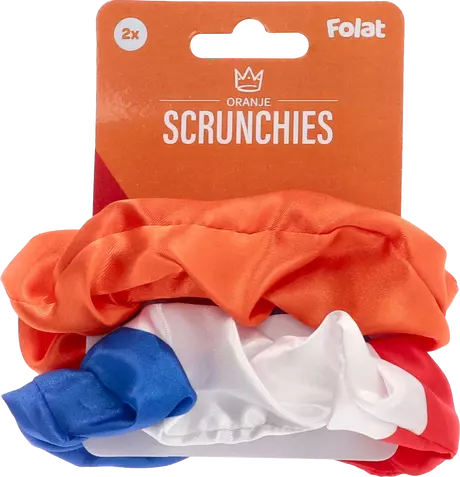 RWB/Oranje Scrunchies