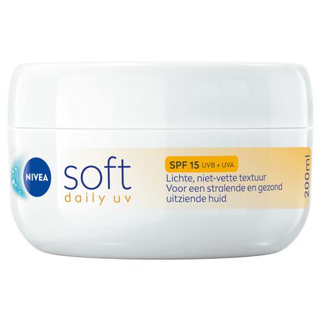 NIVEA Soft Daily UV Bodycrème SPF 15 200 ML