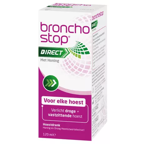 Bronchostop Direct Hoestdrank met Honing 120 ML
