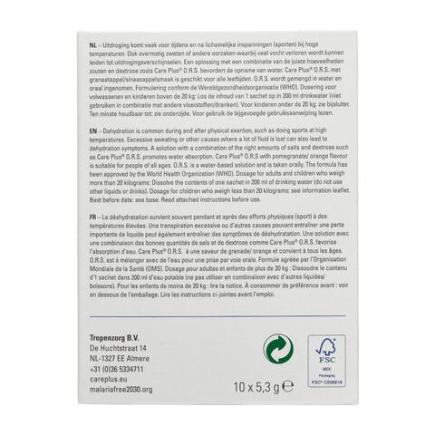 Care Plus O.R.S. Sachets Granaatappel-Sinaasappel