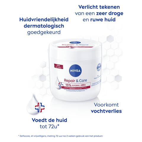 NIVEA Repair & Care Urea Intensief Hydraterende Bodycrème 400 ML