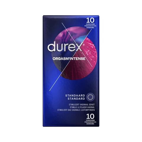 Durex Condooms Orgasm Intense met Ribbels 10 stuks
