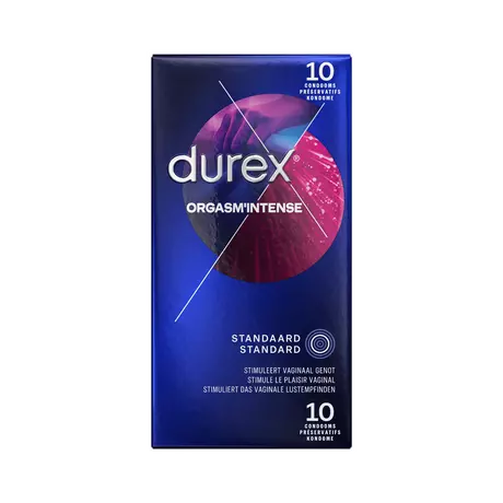 Durex Orgasm'Intense Condooms 10 stuks