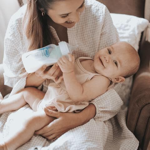 Dr. Brown’s Flesspeen 9+ Maanden Fase 4 Brede Halsfles 2 stuks