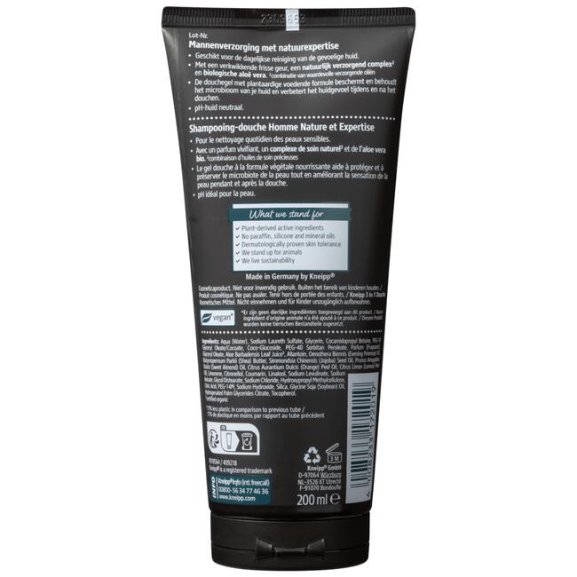 Kneipp Men Fresh en Sensitive  3-in-1 Douchegel 200 ML