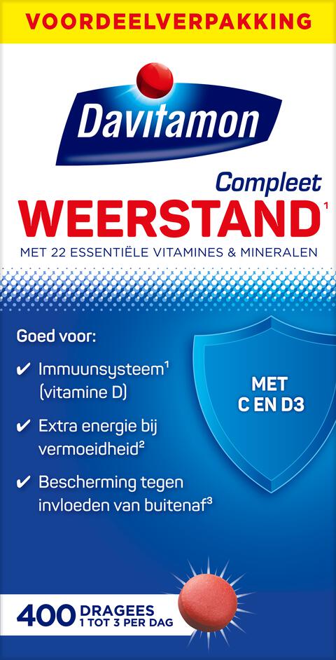 Davitamon Compleet Weerstand Vitamine C & D tabletten
