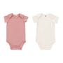 Etos Romper Uni/Pink Maat 74-80 Combiset 2 stuks