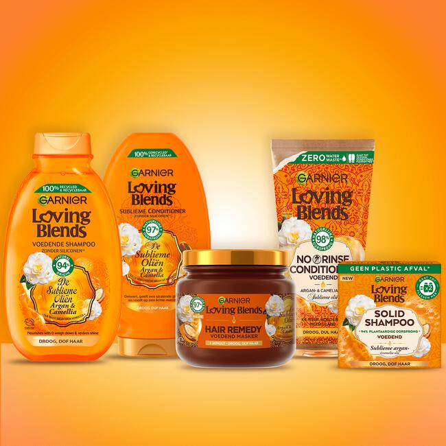 Garnier Loving Blends Argan Camelia Haarmasker 340 ML