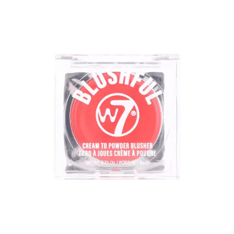 W7 Blushfull Cream To Powder Blush Fiery