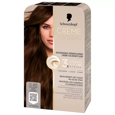 Schwarzkopf Creme Supreme Haarkleuring 5-60 Chocoladebruin