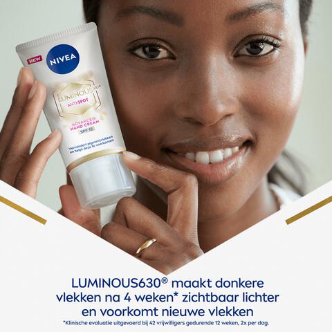 NIVEA Luminous630 Anti-Spot Handcreme SPF 15 50 ML