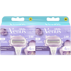 Gillette Venus ComfortGlide Breeze Navulmesjes Duopak 2x4 Stuks