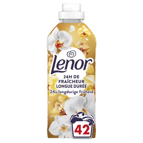 Lenor Vloeibaar Wasverzachter Amber & Orchidee 42 Wasbeurten