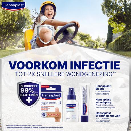 Hansaplast Elastic Finger Strips 16 stuks