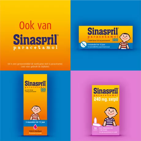 Sinaspril Zetpillen 120 MG