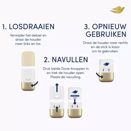Dove Caramel Deodorant Refill 35 ML