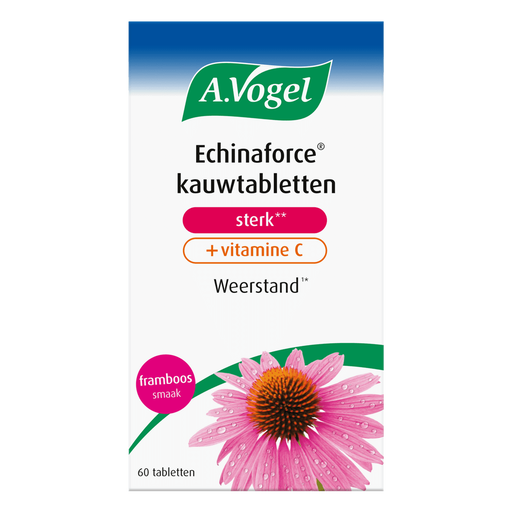 A.Vogel Echinaforce Sterk** + Vitamine C Weerstand1* Kauwtabletten 60 stuks