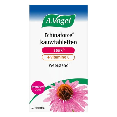 A.Vogel Echinaforce Sterk** + Vitamine C Weerstand1* Kauwtabletten 60 - 60 stuks