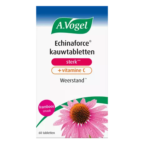A.Vogel Echinaforce Sterk** + Vitamine C Weerstand1* Kauwtabletten 60 stuks