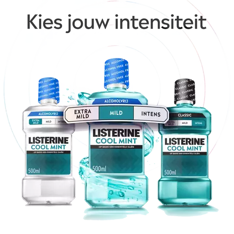 Listerine® Cool Mint Intens Mondwater 500 ML