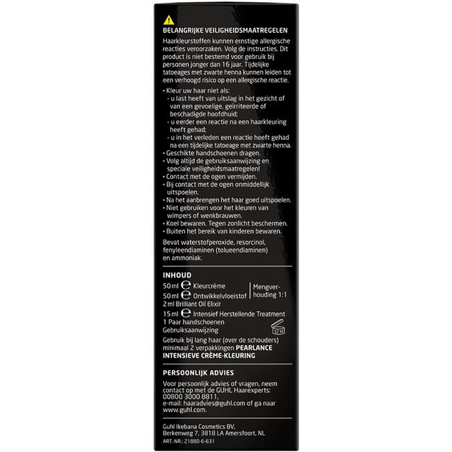 Guhl Pearlance Intensieve Crème-Haarkleuring 67 Donkergoudblond 2x50 ML