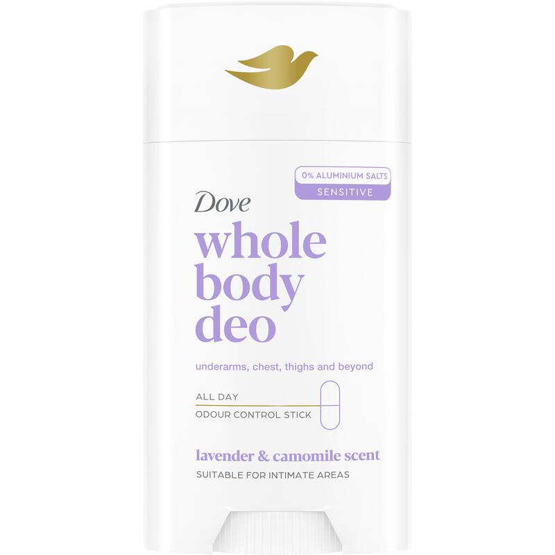 Dove Whole Body Lavender & Chamomile Deodorant Stick 75 gram