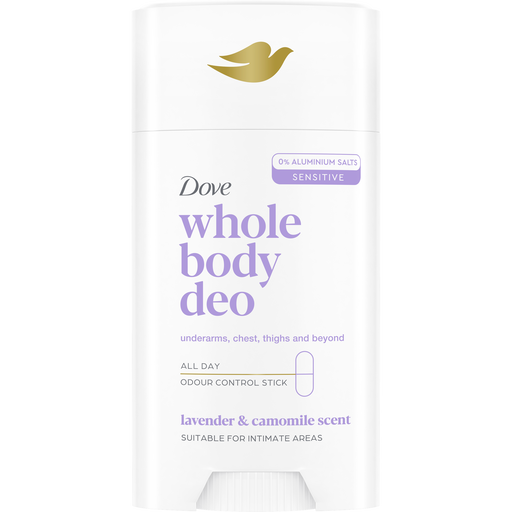Dove Whole Body Lavender & Chamomile Deodorant Stick 75 gram