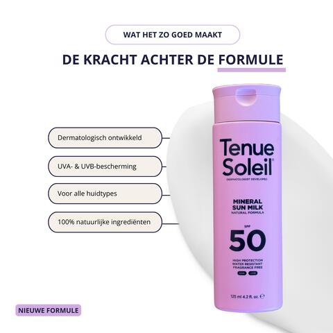 Tenue Soleil Mineral Sun Milk SPF50 125 ML