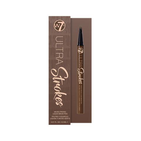 W7 Ultra Stroke Micro Prong Liquid Brow Pen Donker Bruin
