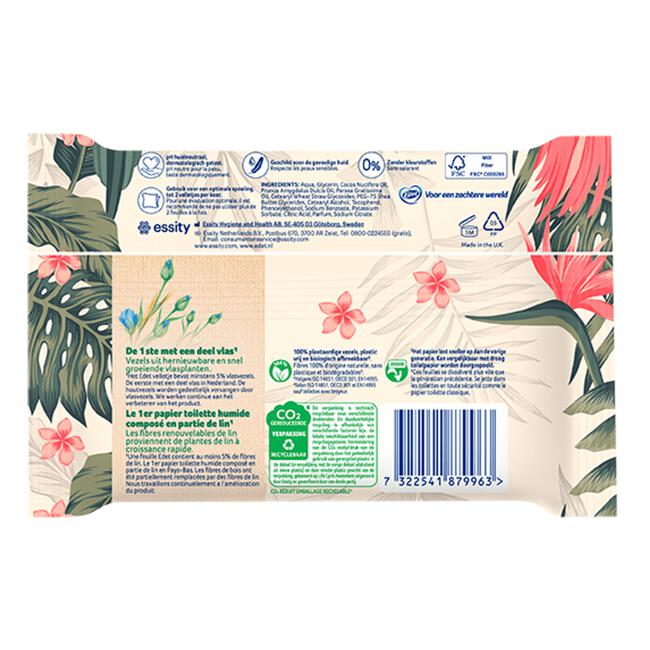 Edet Limited Edition Vochtig Toiletpapier 42 Stuks