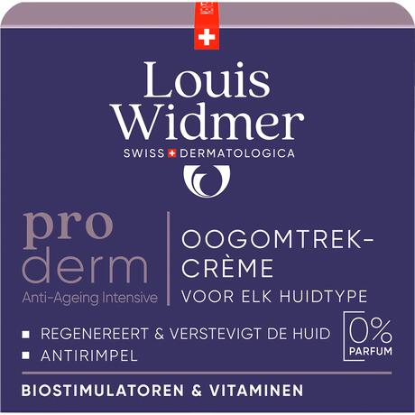 Louis Widmer Proderm Oogomtrekcrème Zonder Parfum 30 ML