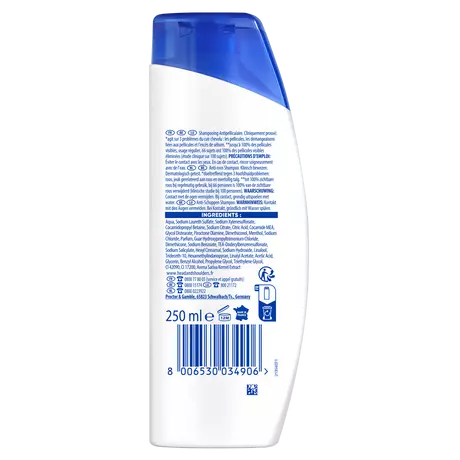 Head & Shoulders Menthol Fresh Anti-Roos Shampoo 250 ML
