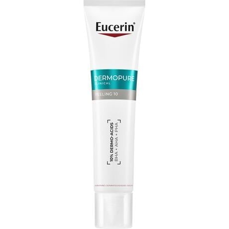 Eucerin DERMOPURE CLINICAL Peeling 10 Nachtverzorging Gevoelige Huid 40 ML