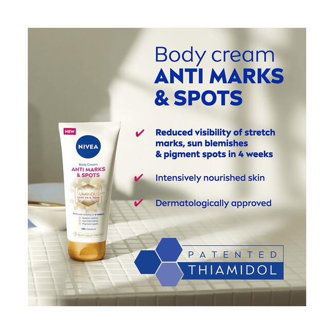 NIVEA Luminous 630 Anti-Striae Bodycrème 200 ML