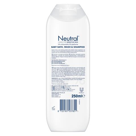 Neutral 2-1 Wasgel 250 ml