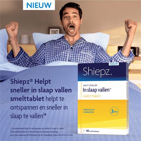 Shiepz Helpt Sneller In Slaap 30 stuks