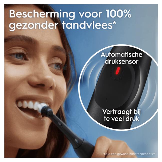 Oral-B iO 2 Duo Zwart & Roze 2 Elektrische Tandenborstels
