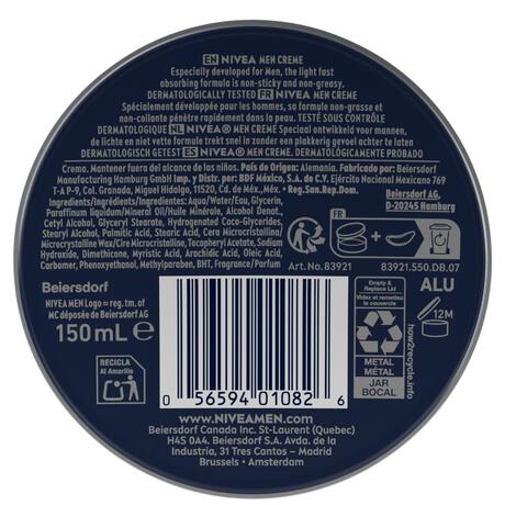 NIVEA MEN Crème Blik Real Madrid 150 ML
