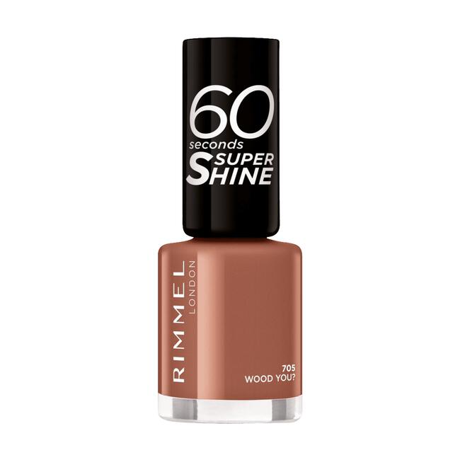 Rimmel London 60 Seconds Supershine Nailpolish - 705 Wood You?