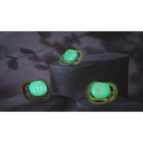 Philips Avent Fopspeen Ultra Air Night 0-6M SCF376/24 2 stuks