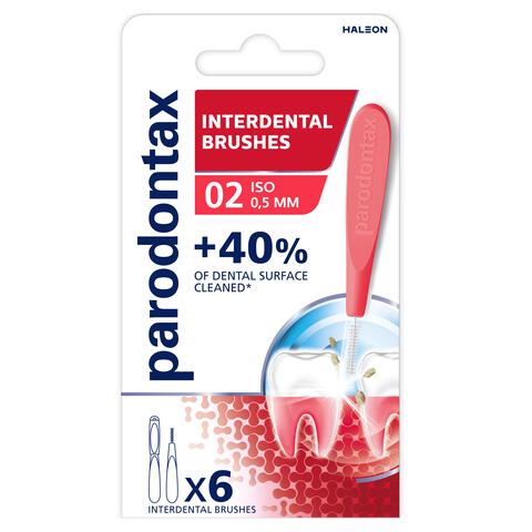 Parodontax Interdentale Ragers Maat 2 0,5 mm 6 stuks