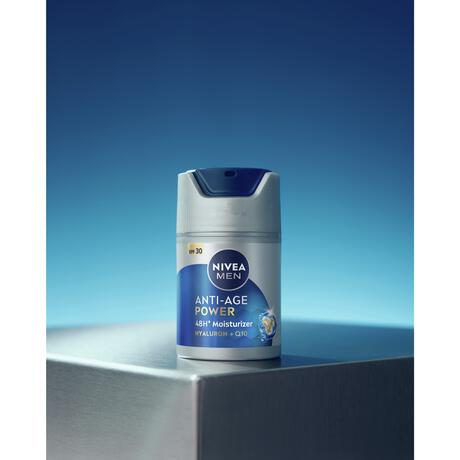 NIVEA MEN Q10 Anti-Age Hyaluron Gezichtscrème SPF30 50 ML