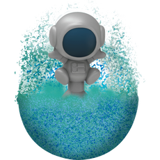 INKEE Surprise Space Bath Bomb