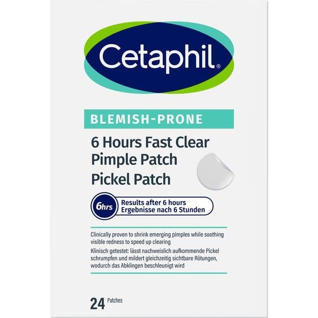 Cetaphil 6 Hour Fast Clear Acne Patch 24 stuks