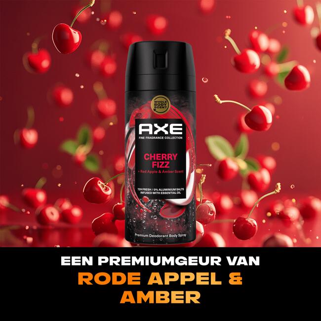 Axe Fine Fragarance Cherry Fizz Deodorant Bodyspray 150 ML